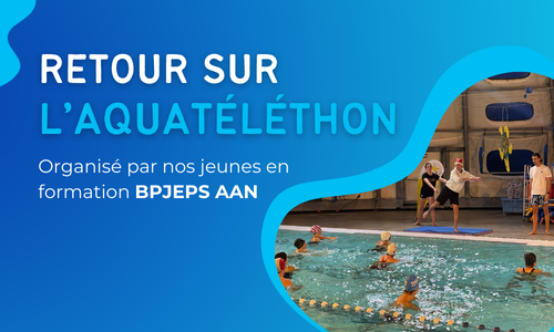 Retour sur l'Aquatéléthon - BPJEPS AAN